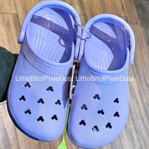Disney Parks Disneyland Purple Mickey Mouse Crocs